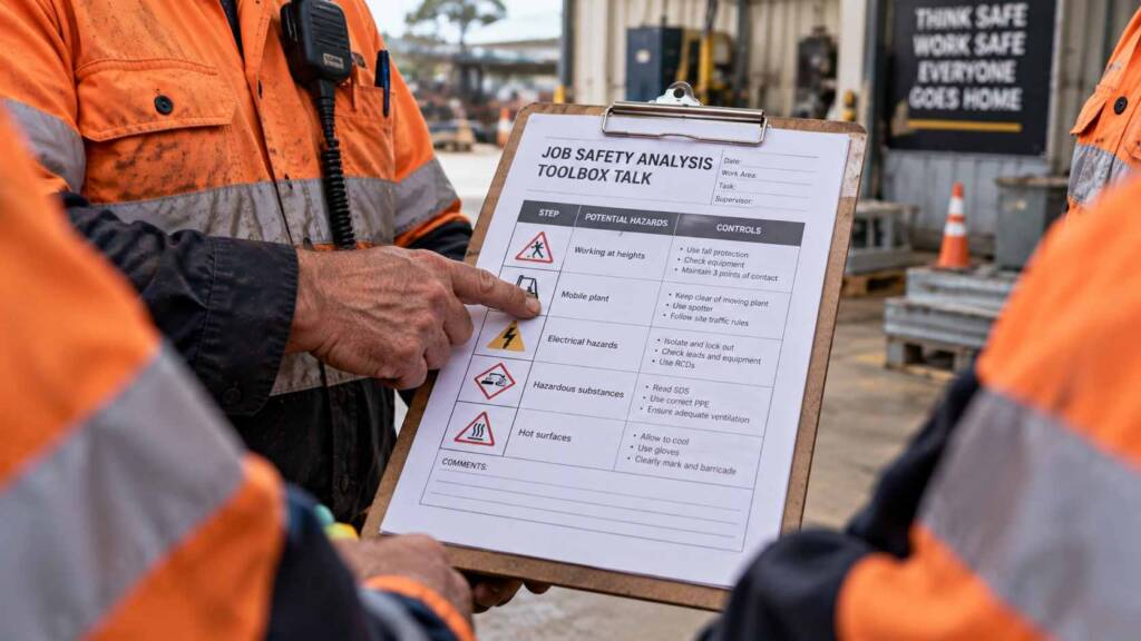 toolbox talk sheet
